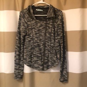 Knit Moto Jacket